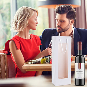 Kotak Kemasan Anggur Kertas Kraft Mewah Warna Coklat Kertas Tahan Lama Lingkungan 2