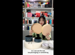 Disesuaikan dicetak Teh & Kopi kotak kertas kaku Set Teh hadiah kotak kemasan