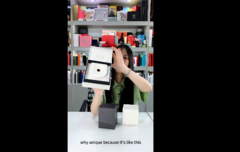 Luxury Gray Cardboard Box Custom EVA Gold Stamping Kemasan Kertas Kosmetik