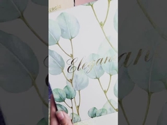 Kothak Kemasan Hadiah Mewah Dua Tuck Lipat Perfume Lilin Beraroma Kothak Kemasan Dengan Insert