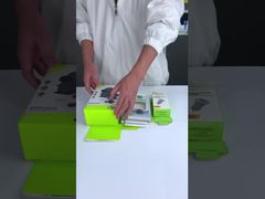 Kotak Paket Karton Premium Kotak Pencetakan UV Glossy Kotak Pengisian Mobil Kotak Kemasan Lipat