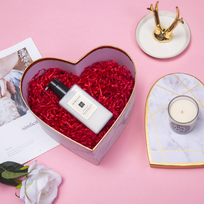 Karton Biodegradable Love Heart Shaped Chocolate Box Untuk Hari Valentine Natal