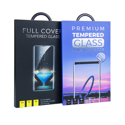 Foil Stamping Paper Tempered Glass Screen Protector Kemasan Cetak Offset