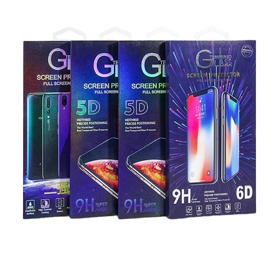 Elektronik Screen Protector Packaging Amplop Box Offset CMYK Printing Companies