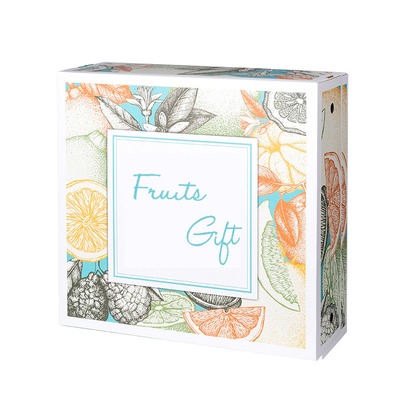 Bergelombang Takeway Apple Gift Box Kemasan Kotak Kemasan Buah Dan Sayuran 3Layer