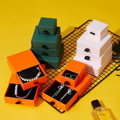 Laci Kertas OEM Kemasan Kotak Perhiasan Daur Ulang