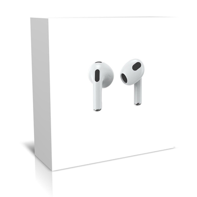 Kotak kemasan airpod Karton Putih Kustom Untuk Earphone Earbud Nirkabel