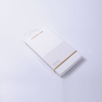 Custom Logo Cell Phone Case Package Box Hard Paper Drawer Box Untuk Pengemasan Kasus Telepon