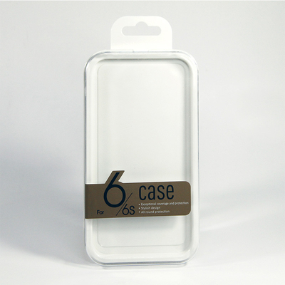 Clear PVC PET Mobile Case Packaging Box Untuk Produk Elektronik