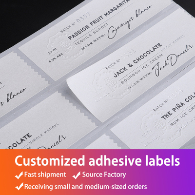 Stiker Kertas Kustom Tahan Air Vinyl 3D Dengan Logo Perusahaan Dicetak