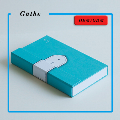 OEM Blue Folding Mobile Case Packaging Box Kertas Daur Ulang