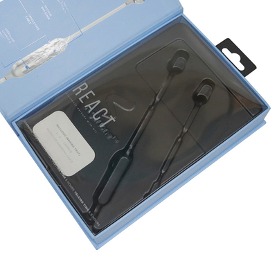 Kotak Kemasan Earphone Kertas OEM Dengan UV Ukuran apa pun tersedia