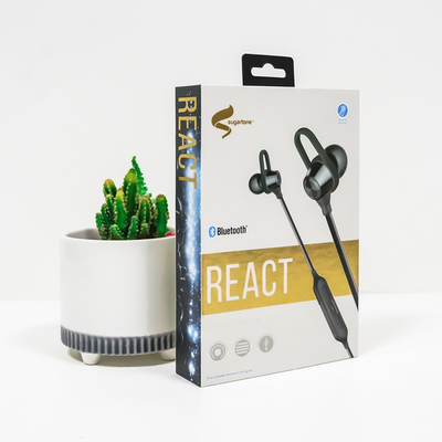 Kotak Kemasan Earphone PVC Transparan 4C Penuh OEM Dengan Jendela