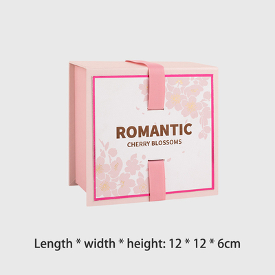 Handmade Luxury Rigid Cardboard Paper Gift Box Kustom Dicetak