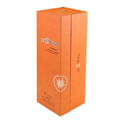 Custom logo cetak kotak warna Magnet Wine Box kotak kemasan hadiah untuk penyimpanan anggur