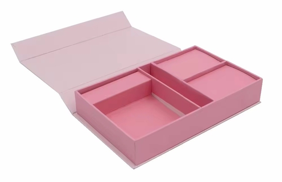 Logo Desain Elegant Custom Print Makeup Sets Kosmetik Kotak Kertas Kotak Kemasan