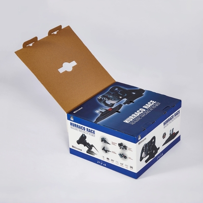 Custom Besar Lipat Kemasan Box bergelombang Mailer Kertas Box Untuk Game Mesin
