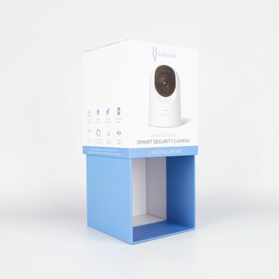 Custom Logo Tutup Dan Base Box Untuk Smart Security Camera Produk Paket