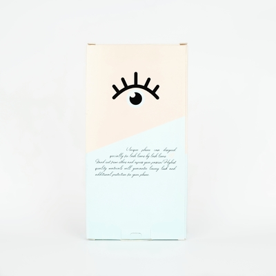 Desain Fashion Produk Makeup Custom Dua Tuck Paper Box Paket Dengan Jendela PVC