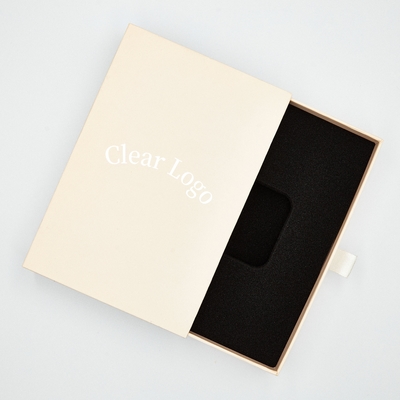 Tutup telepon Kotak laci karton, Custom EVA Foam Inner Tray Phone Case Box Packaging