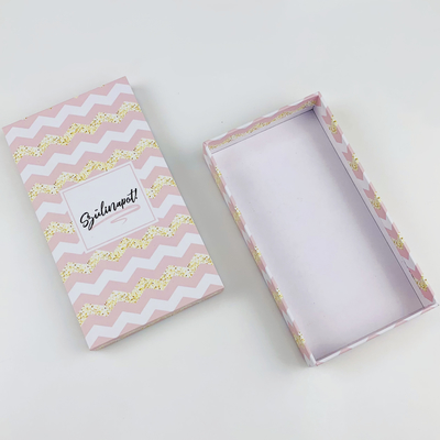 Custom Desain Elegant Cell Phone Case Paper Packaging Box Retail untuk Kasus Ponsel