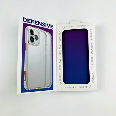 Gaya Mewah Modern Universal OEM Custom IPhone 16 Pro Max Phone Case Box Packaging Dengan Jendela