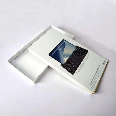 Custom Logo Laptop Komputer Karton Kotak Kertas Kemasan Tutup Dan Base Box Untuk Wireless Ipad Keyboard