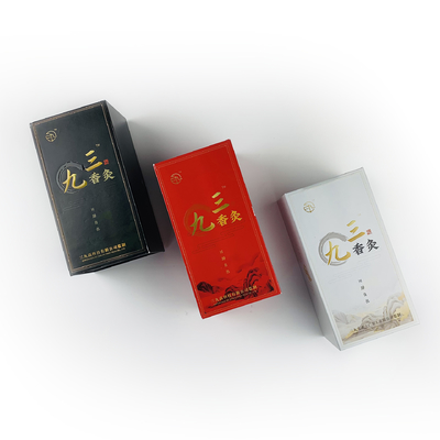 Customized Hot Sellers Printed Paper Cigarette Packaging Box kotak kemasan rokok persegi panjang