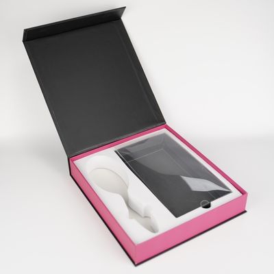 Grosir Daur Ulang Rigid Gift Packaging Box untuk Wanita Hair Extension Wig Set Magnetic Flip Box Packaging untuk Anak Perempuan Gift Set