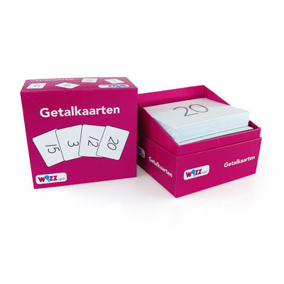 Kartu Flash AR Game Kartu Populer Kustom yang Menyenangkan dengan Kemasan Kotak Kertas Kustom untuk Kartu Remi