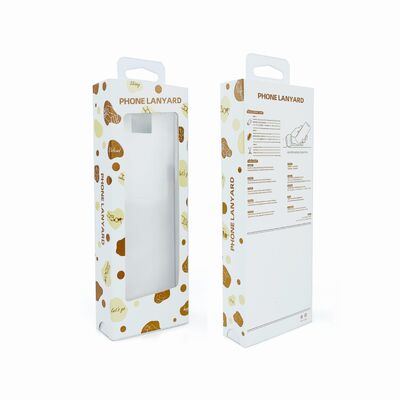 Custom Logo Watch Strap Bracelet Kotak kaku Slider Kotak laci dengan jendela Kotak kemasan Smart Watch Band